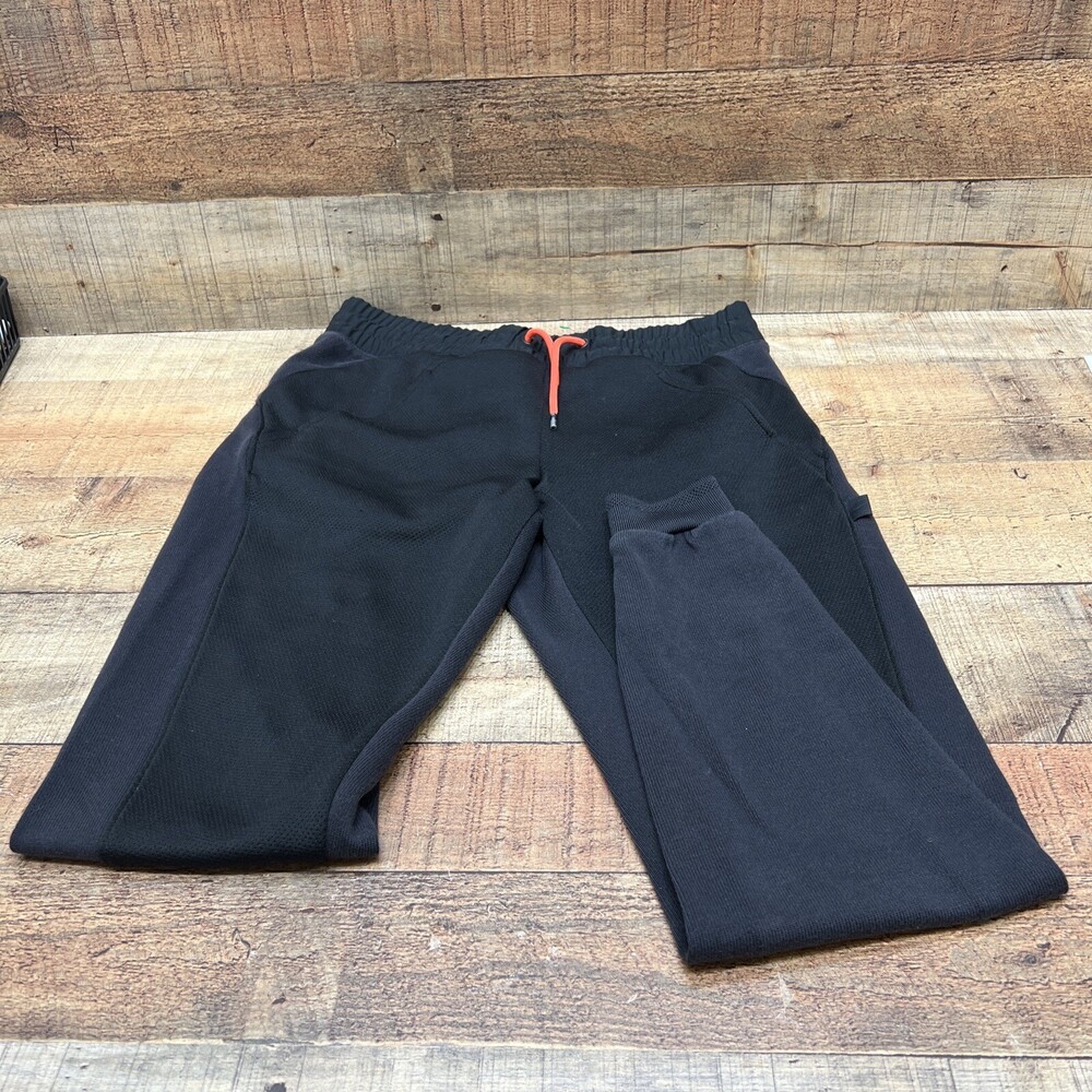 Nike Women’s Sweatpants Joggers Black Fabric Size Extra Small